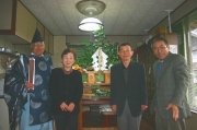 皆さんで無事に完成を願って！