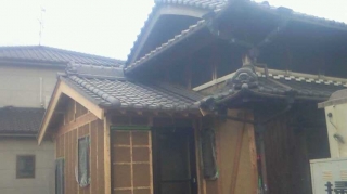 屋根完成しました