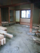 解体作業が進んでいます