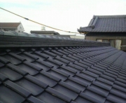 屋根工事完成しました