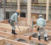 建築の流れと工期短縮の工夫