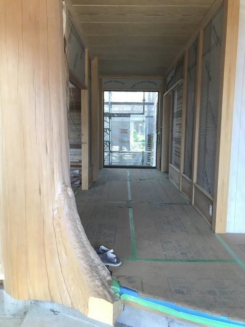 玄関ホール 和室造作 安城市桜井町 株式会社明城