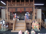 飾られていたお雛様
