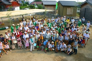 2008年　夏祭り記念写真