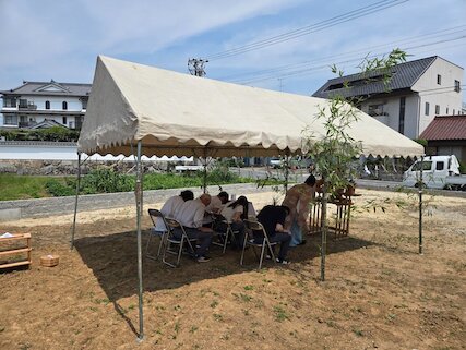 耐震等級３の家　地鎮祭
