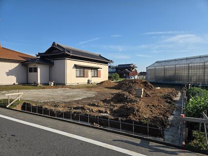 耐震等級３の家　土留め
