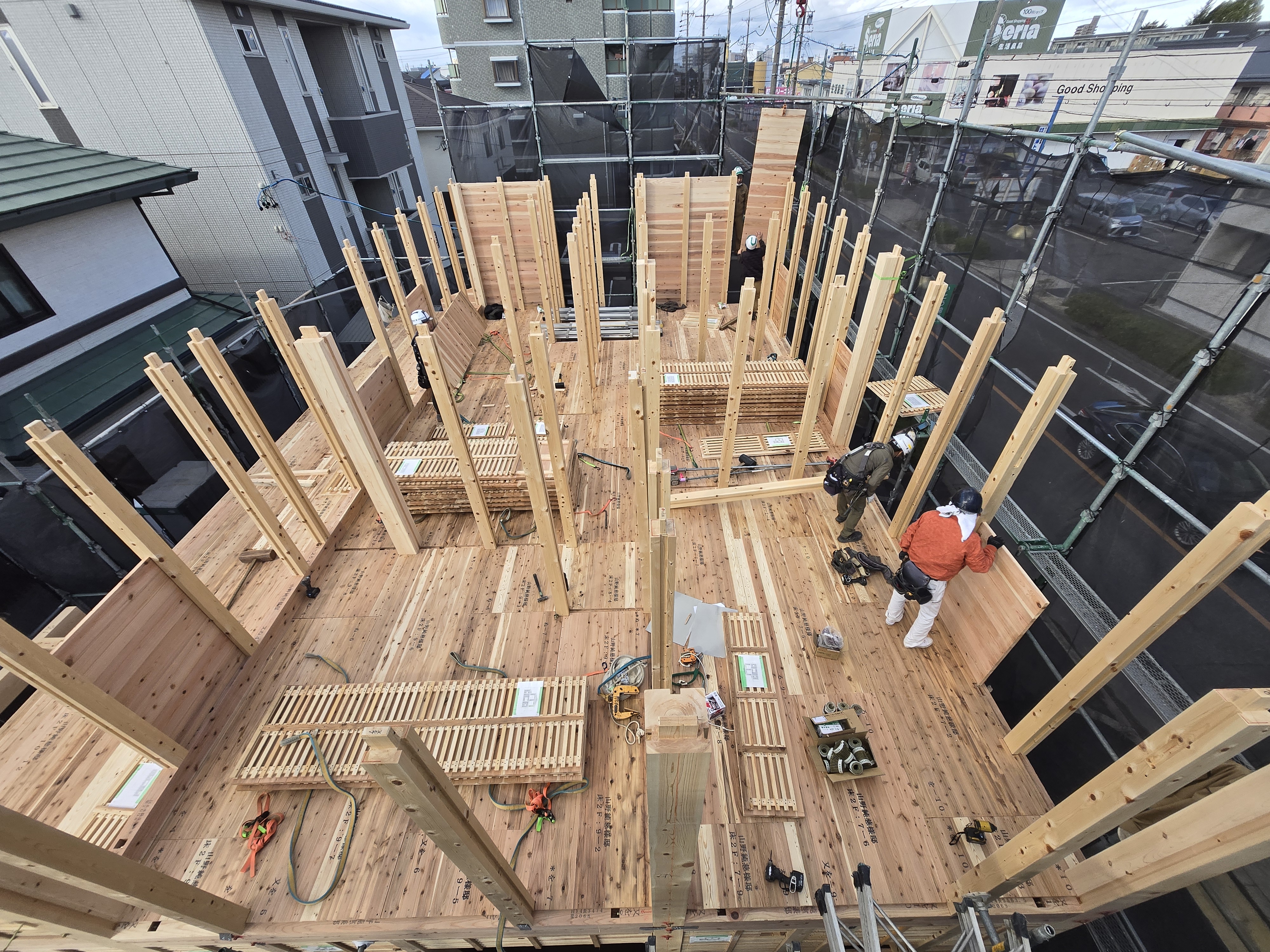 建前をしました & 12月3日・4日・5日 ~木の家に住もうぜ!~ | スタッフブログ | 株式会社明城
